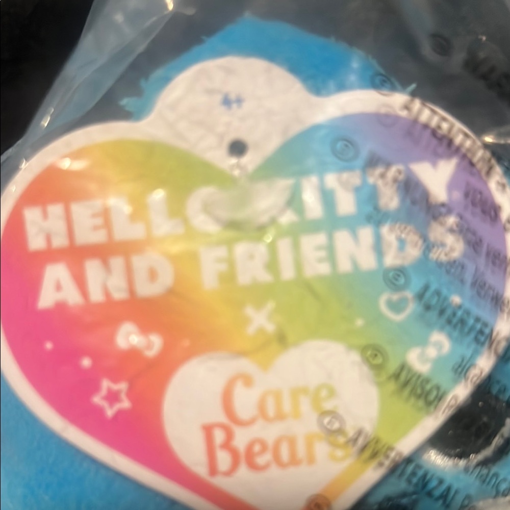 Sanrio Blue and Black Stuffed Animal - Picture 4 of 5